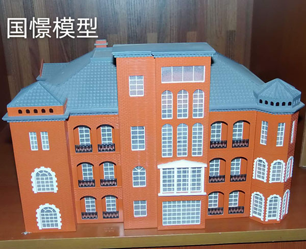 青冈县建筑模型